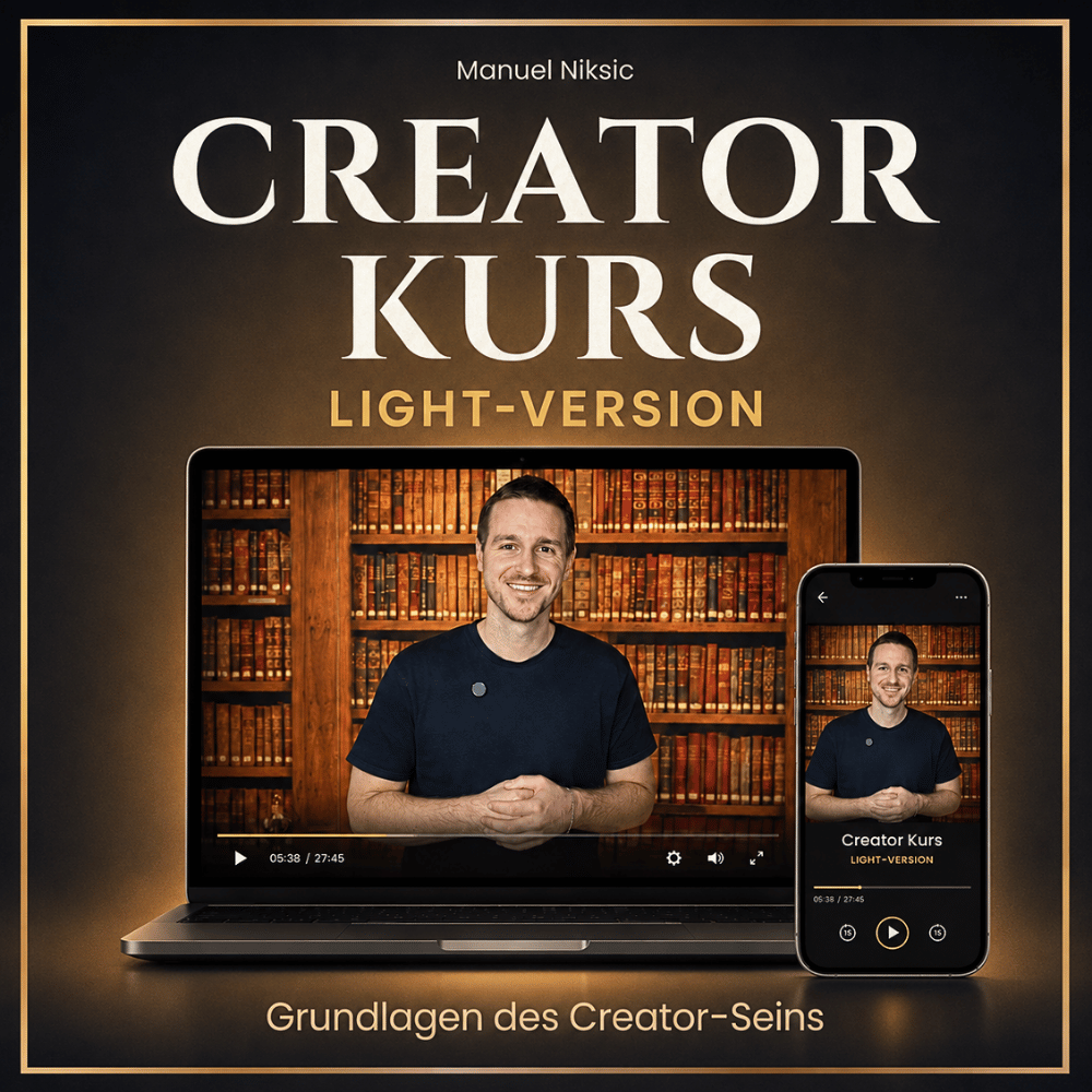 Creator-Kurs Light-Version von Manuel Niksic